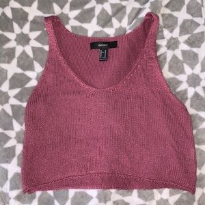 pink forever 21 tank